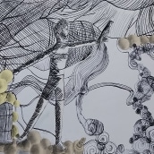 Meu projeto do curso: Experimentação gráfica para histórias ilustradas. Un projet de Illustration , et Beaux Arts de Tiago Bueno - 06.07.2020