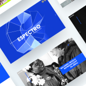 Espectro. UX / UI, e Design gráfico projeto de Amira Aoun - 10.07.2018