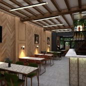 Aperitivo Bar. Un projet de Design d'intérieur de Nathália Bessa - 10.07.2020
