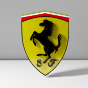 Logo Ferrari. 3D project by ENMANUEL RONDON - 07.11.2020