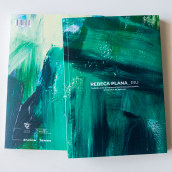 Catálogo «Riu»de la artista Rebeca Plana.. Un proyecto de Diseño editorial y Fotografía artística de Óscar Vázquez Chambó - 23.02.2020