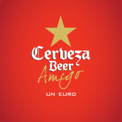 Cerveza Beer Amigo. Design, Traditional illustration, and Advertising project by Lois Iglesias - 05.04.2010