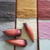Mi Proyecto del curso: Teñido textil con pigmentos naturales. Un proyecto de Artesanía de Joanna Canas Verdes - 27.07.2020