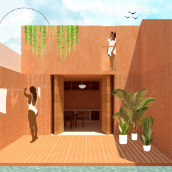 Mi Proyecto del curso: Representación gráfica de proyectos arquitectónicos. Un proyecto de Arquitectura digital de Doris Huertas - 29.07.2020