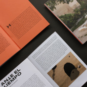 ANTE EL TIEMPO. Un proyecto de Br, ing e Identidad y Diseño editorial de Fran Romero - 03.08.2020