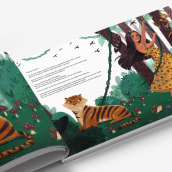 Princesa da Selva. Um projeto de Ilustração, Ilustração digital, Ilustração infantil e Ilustração botânica de Ludmila Fernandes - 03.08.2020