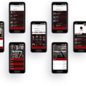 App "Live Concert" Stile Guide. App for buying concerts, listening music, or follow your prefer artists. Desenvolvimento Web, Mobile Design, Design de apps, e Desenvolvimento de apps projeto de Victoria Saiz Acitores - 01.01.2020