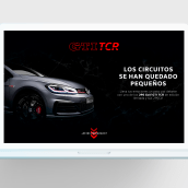 Volkswagen Golf GTI TCR. UX / UI, Interactive Design, and Web Design project by cintia corredera - 08.06.2020