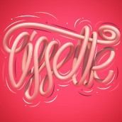 ¡Hola! Mi nombre es.... Un proyecto de 3D, Tipografía, Lettering, Lettering 3D y Diseño tipográfico de Erik Gonzalez - 06.08.2020
