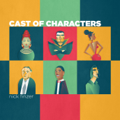 Cast of Characters. Traditional illustration, Vector Illustration, Digital Illustration, and Portrait Illustration project by Laura Reyero - 08.12.2020