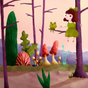 #DTIYSscribbles. Traditional illustration, Children's Illustration, and Botanical Illustration project by Rafael Rivera - 08.14.2020