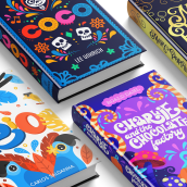 Lettering+ Illustration | Book set. Traditional illustration, Editorial Design, Lettering, and Digital Lettering project by Ana Moreno - 12.18.2019