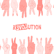 REVOLUTION - El idioma del amor. Ilustração tradicional, Ilustração digital, e Roteiro projeto de Mateo Jiménez Rodríguez - 15.08.2020