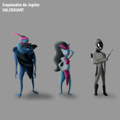 Mi Proyecto del curso: Introducción al diseño de personajes para animación y videojuegos. Traditional illustration, and Concept Art project by Enrique Valerio - 08.16.2020