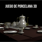 Porcelana 3D. 3D, e Modelagem 3D projeto de Daniel Frias - 25.08.2020