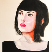Mi Proyecto del curso: Retrato en acuarela a partir de una fotografía. Un progetto di Pittura ad acquerello di antoniomlp - 26.08.2020