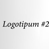 Logotipum #2. Un proyecto de Diseño de logotipos de gabriel leon jimenez - 28.08.2020