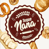 Logotipo TequeNana (2019). Un progetto di Design di loghi di Estefanía Urquiola - 03.09.2020