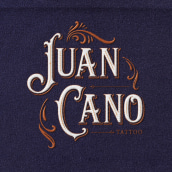 Juan Cano Tattoo. Un proyecto de Dirección de arte, Br, ing e Identidad, Diseño gráfico y Diseño de logotipos de Mario Rivera - 09.09.2020