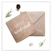 Holiday Cards (2019). Un progetto di Brush Painting, H e lettering di A Journal by Annie - 11.09.2020