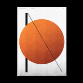 36 days of Type vol.7 Geometrical Abstraction. Un projet de Direction artistique, Design graphique, Conception d'affiches, Design t , et pographique de Linus Lohoff - 14.03.2020