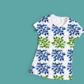 Mi Proyecto del curso: Diseño de estampados textiles. Un proyecto de Diseño gráfico de Laura Román - 28.09.2018