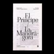 Cubierta para El príncipe/La Mandrágora (proyecto ficticio). Editorial Design, Graphic Design, T, and pograph project by Francisco Rico Sánchez - 08.13.2020