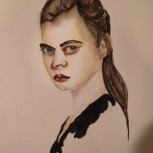 Mi Proyecto del curso: Retrato en acuarela a partir de una fotografía. Un proyecto de Fotografía, Dibujo y Pintura a la acuarela de Josi de Lusarreta - 19.09.2020