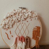 Mi Proyecto del curso: Creación de tapices bordados. Un proyecto de Artesanía, Creatividad y Bordado de Paulina Saravia Ocaña - 22.09.2020