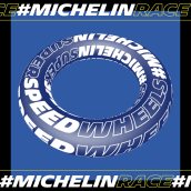 MICHELIN SPEED WHEELS. My project in Animation for Typographic Compositions course. Animação, Tipografia, Animação 3D, e Tipografia cinética projeto de Nikita Apoykov - 23.09.2020