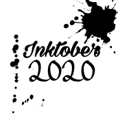 Inktober 2020 Parte 1. Desenho projeto de Sonia Andreu Arias - 01.10.2020