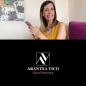 Branding · Arantxa Vico · Digital Marketing Ein Projekt aus dem Bereich Grafikdesign von YUMAI HERRERO MEJIA - 08.10.2020
