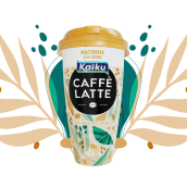 Propuesta Cup Design Talent Hunters Kaiku Cffe Latte. Un proyecto de Diseño gráfico y Packaging de Jennifer Lopez Rendo - 20.06.2020