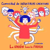 Programa de emprendimiento. Traditional illustration, Graphic Design, and Communication project by Daniela Martagón - 07.01.2020