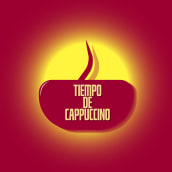 Logo TiempoDeCappuccino. Projekt z dziedziny Trad, c, jna ilustracja, Br, ing i ident, fikacja wizualna i Projektowanie graficzne użytkownika Sonia González - 16.10.2020