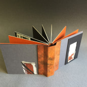 Sin Pliegues: encuadernación con cartones cosidos. Bookbinding project by Susana Dominguez Martin - 10.21.2020