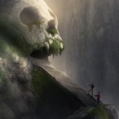 Skull Cave Ein Projekt aus dem Bereich Digitale Illustration, Concept Art und Fotomontage von ocivico - 23.10.2020