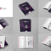 Diseño gráfico - Catálogo DentPross. Design, Poster Design, Digital Illustration, and Editorial Illustration project by Jorge Sánchez - 10.26.2020