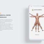 Centro Médico. UX / UI projeto de famachiavello - 26.10.2020