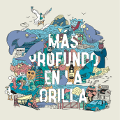 Mi Proyecto del curso: Viaje a Puerto Madryn, Chubut, Argentina. Ilustração vetorial projeto de Fran Klein - 26.10.2020