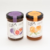 CLEM. A Design, Illustration, Br, ing, Identit, Graphic Design, and Packaging project by Marion Bretagne - 10.29.2020