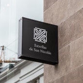 Restaurante Estrellas de San Nicolás. Un projet de Br et ing et identité de Danae Remon - 02.11.2020