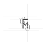 Mi Proyecto del curso: Diseño de monogramas con estilo. Een project van Logo-ontwerp van af-mendez - 13.11.2020
