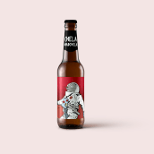 Creación etiqueta cerveza. Un proyecto de Ilustración tradicional de Vane Feola - 15.11.2020