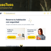 Web Tasa Tasa Roomsearcher . UX / UI project by Frosina - 11.26.2020
