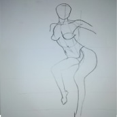 My project in Figure Drawing for Beginners course. Drawing project by bachirkallas - 11.27.2020