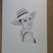 Mi Proyecto del curso: Retrato realista con lápiz de grafito. Sketching, and Portrait Drawing project by Ana Dominguez - 12.11.2020