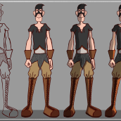 My project in Character Creation for Animation: Shapes, Color, and Expression course. Un proyecto de Diseño de personajes de Alex Wright - 11.12.2020