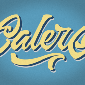 Mi Proyecto del curso: Los secretos dorados del lettering. Een project van  Belettering, Digitale belettering,  3D-belettering,  H y lettering van José Alejandro Calero Londoño - 13.12.2020