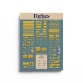 Forbes Cover. Traditional illustration, Editorial Design, and Graphic Design project by Buba Viedma - 11.01.2020